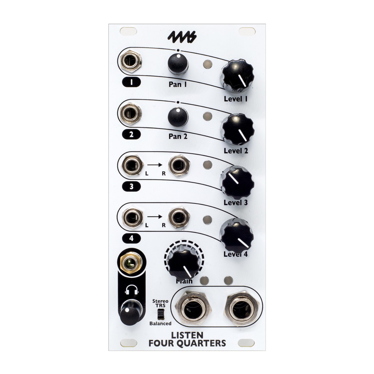 4ms Listen 4 Quarters Eurorack Module