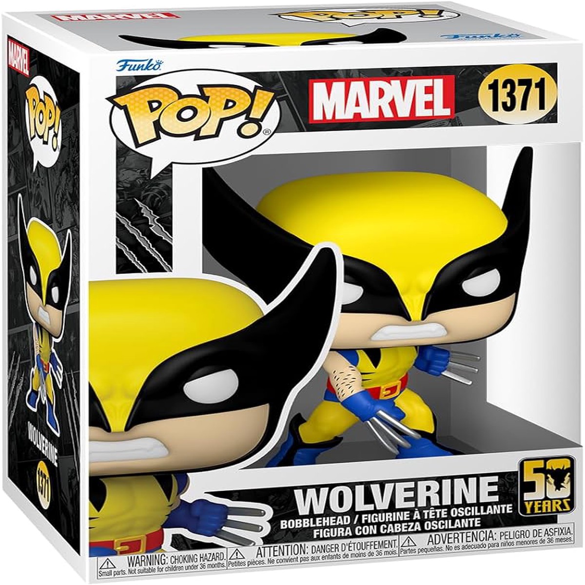 Funko POP Marvel - Wolverine (50th Anniversary) Toys
