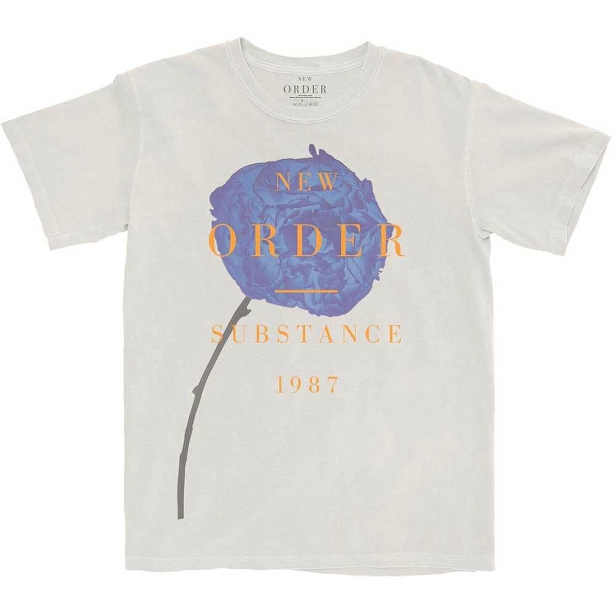 New Order - Spring Substance Logo - Large T-Shirts