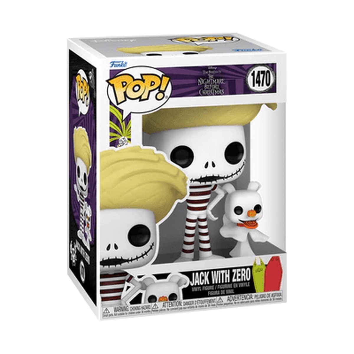 Funko POP Disney The Nightmare Before Christmas - Jack and Zero (Beach) Toys
