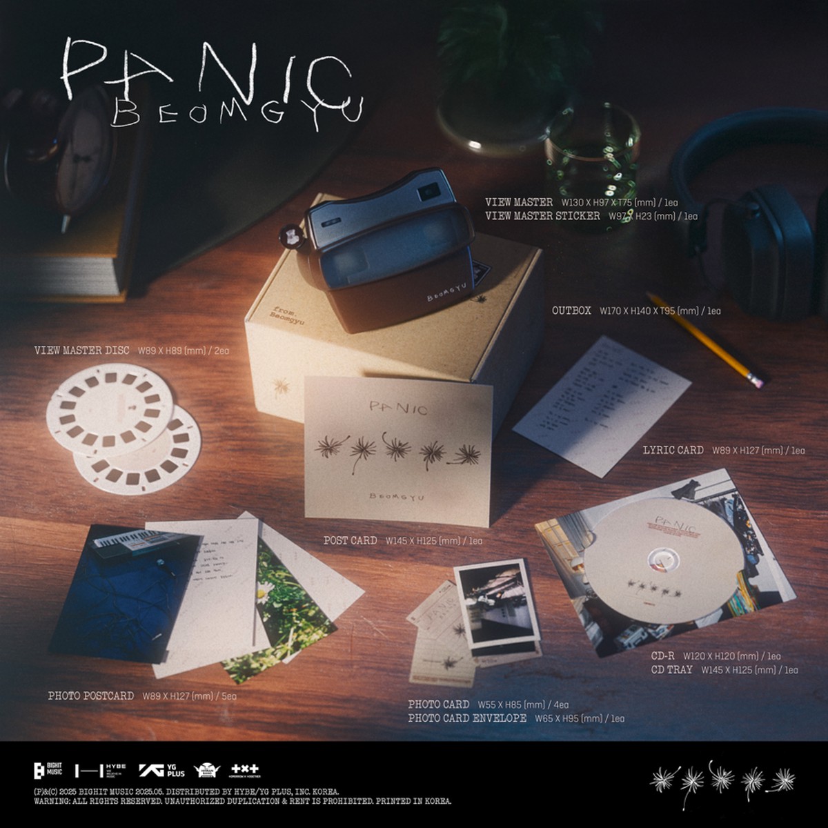 BEOMGYUs Mixtape Panic - BEOMGYU CD