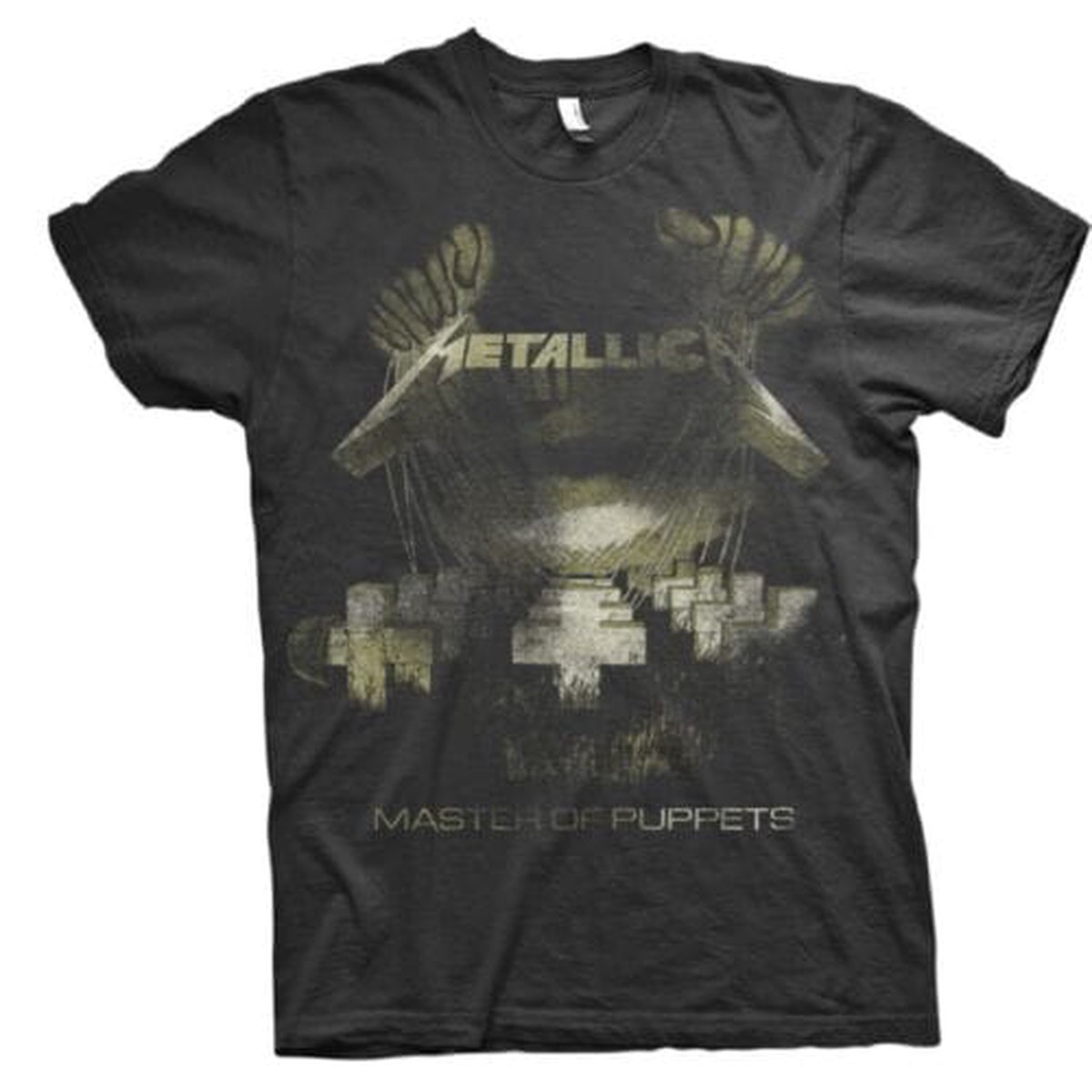 Metallica - Master Of Puppets Distressed - Large T-Shirts