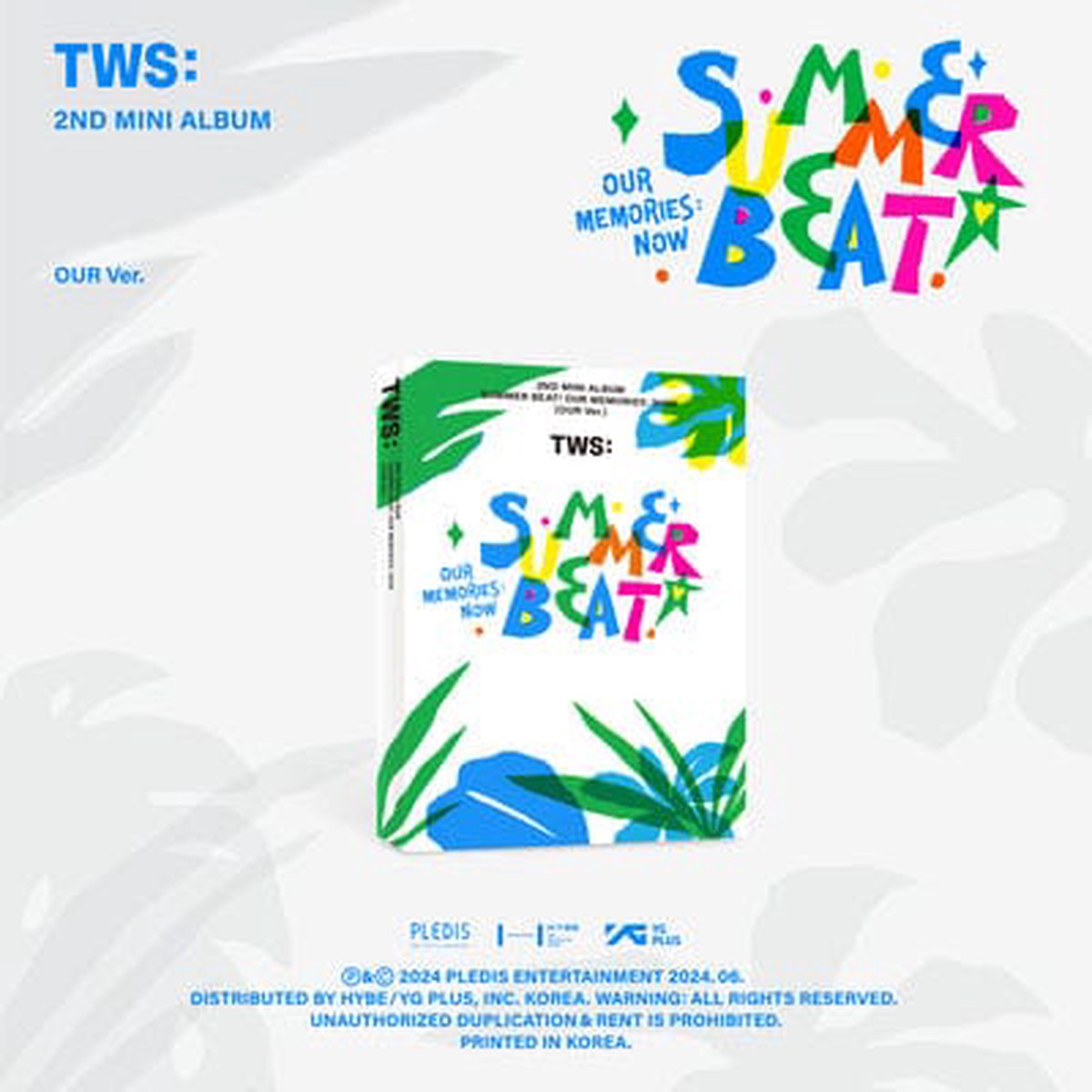 TWS 2nd Mini Album SUMMER BEAT (OUR Ver) - TWS CD