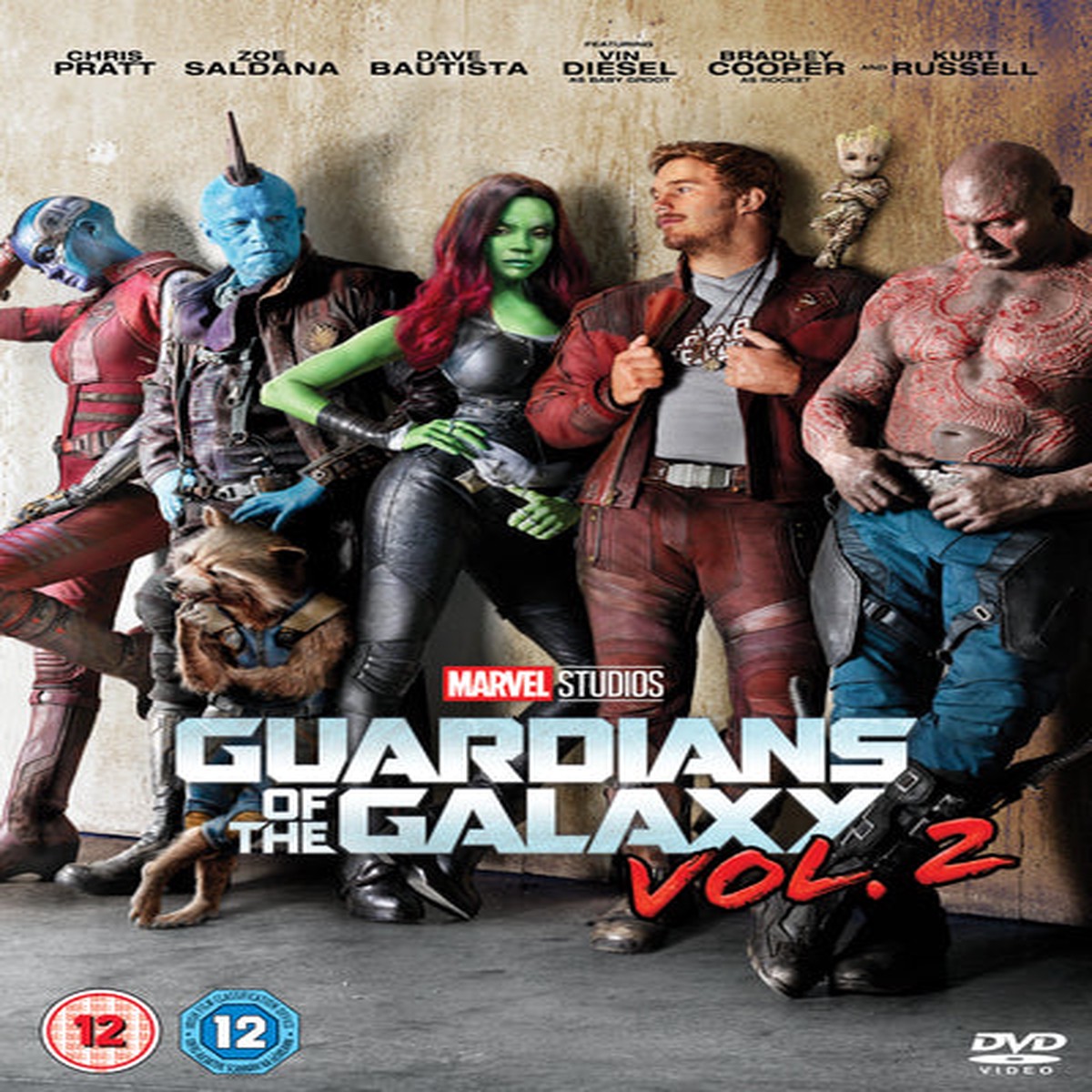 Guardians of the Galaxy Vol 2 - James Gunn DVD
