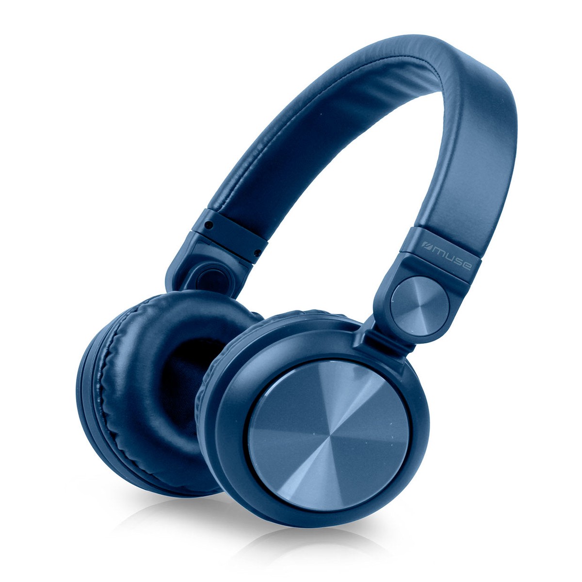 Muse Wireless BT stereo Headphones - Blue Accessories