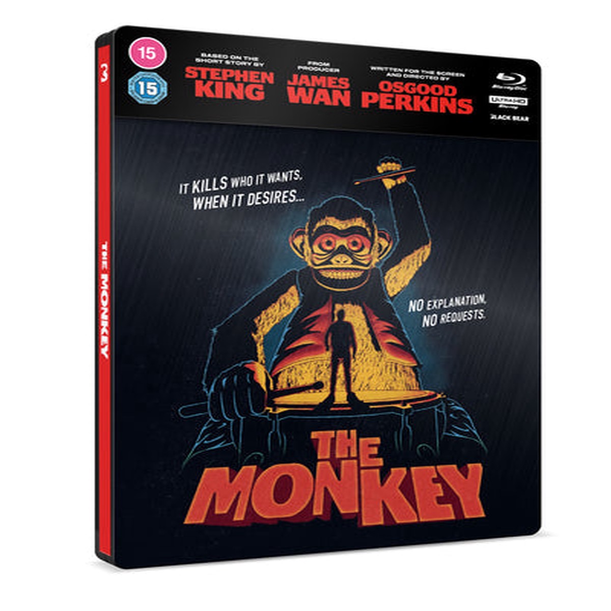 The Monkey (Steelbook) - Osgood Perkins 4K UHD