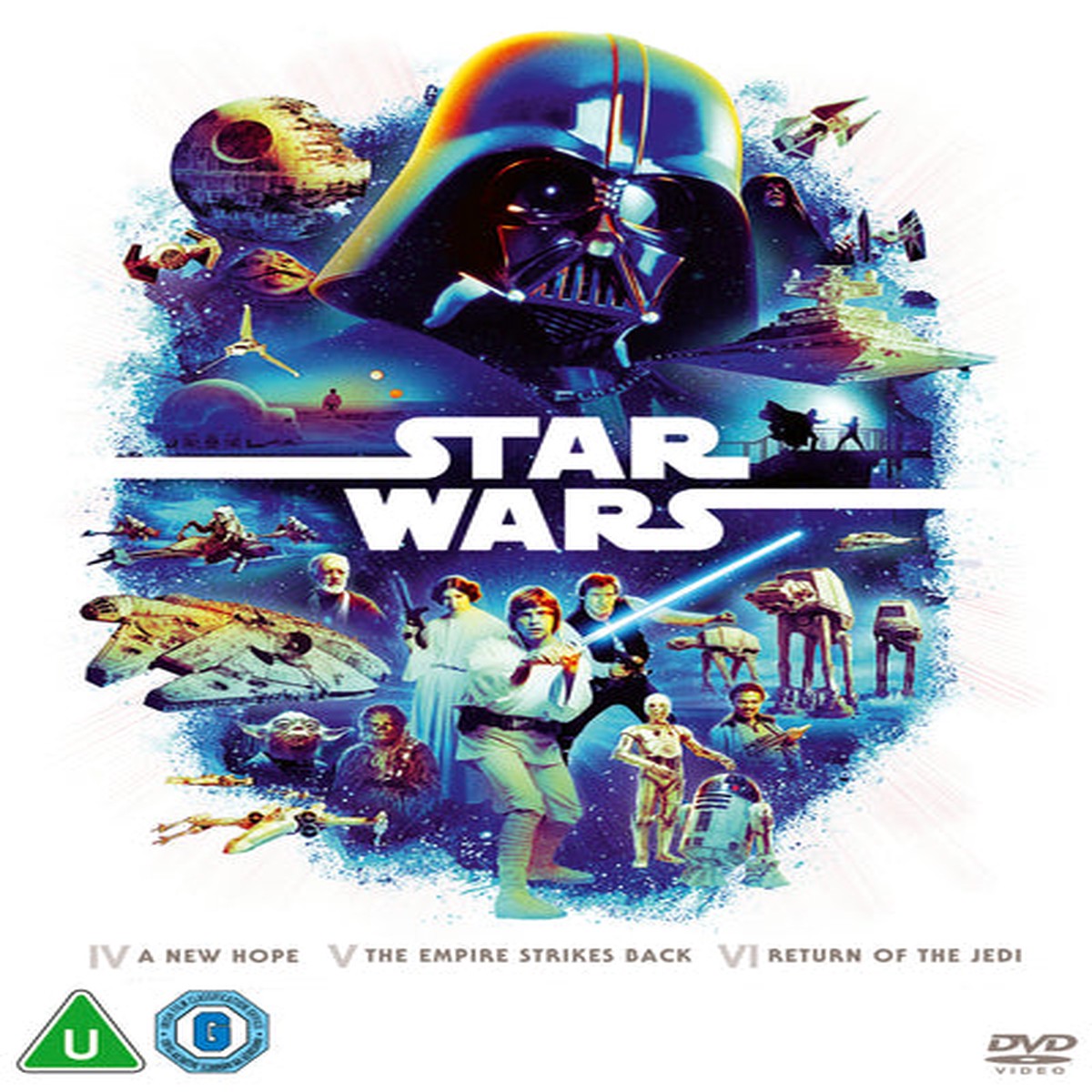 Star Wars Trilogy Episodes IV V and VI - George Lucas DVD