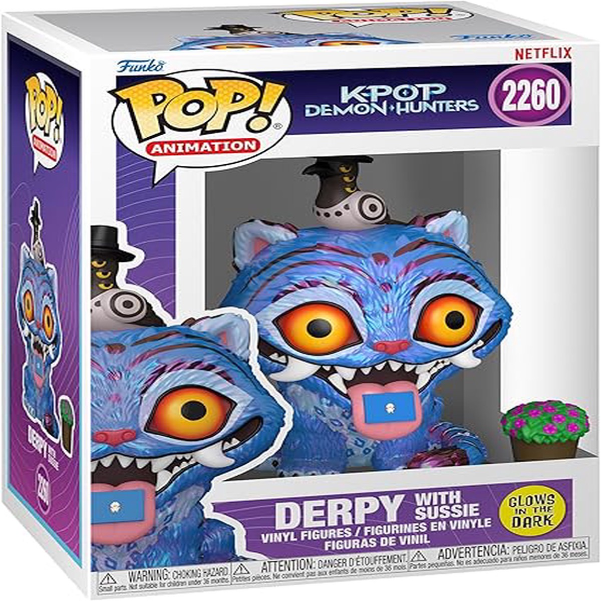 Funko Pop Animation KPop Demon Hunters - Derpy with Sussie (Glow in the Dark) Toys