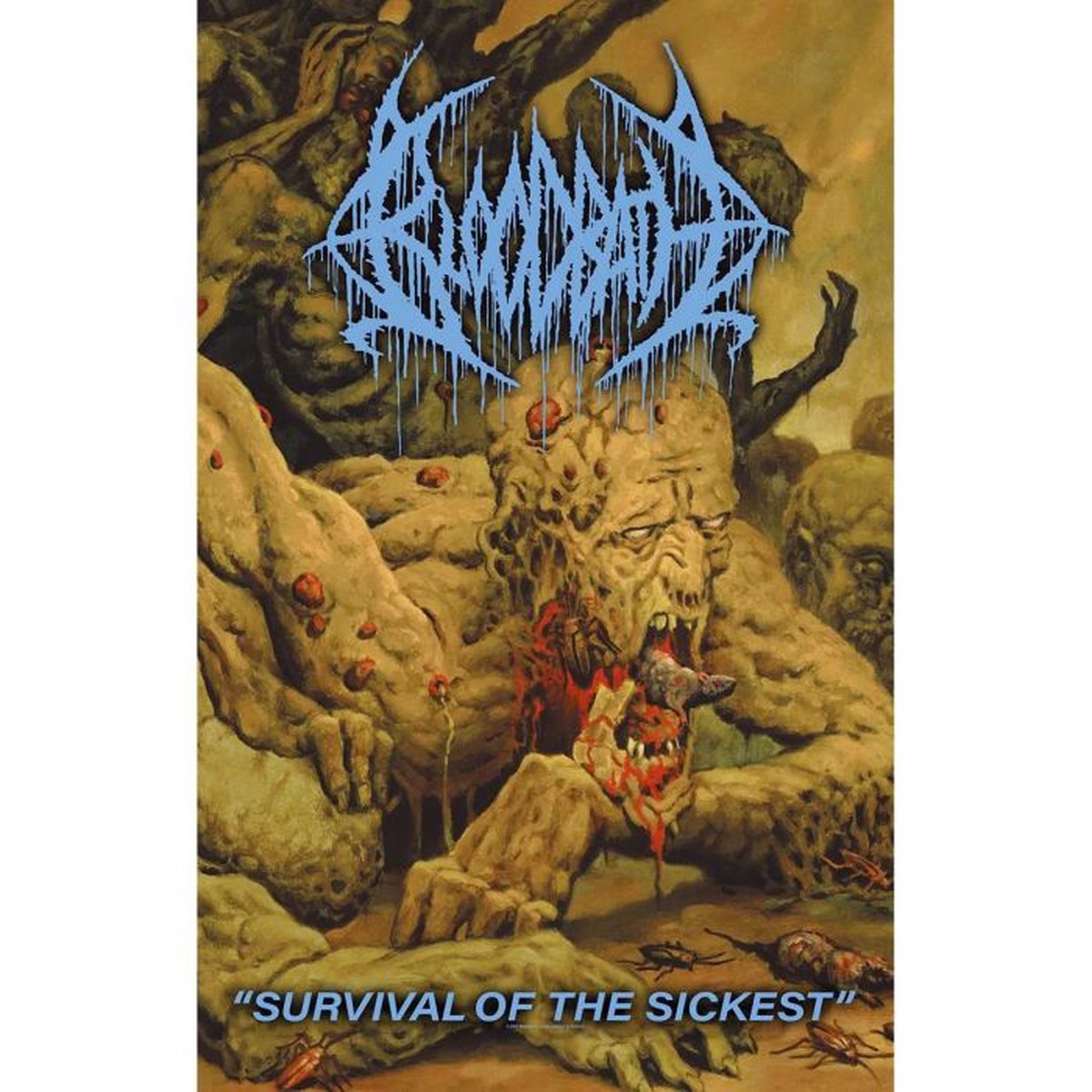 Bloodbath - Premium Textile Poster Flag (Survival Of The Sickest) 104cm x 66cm