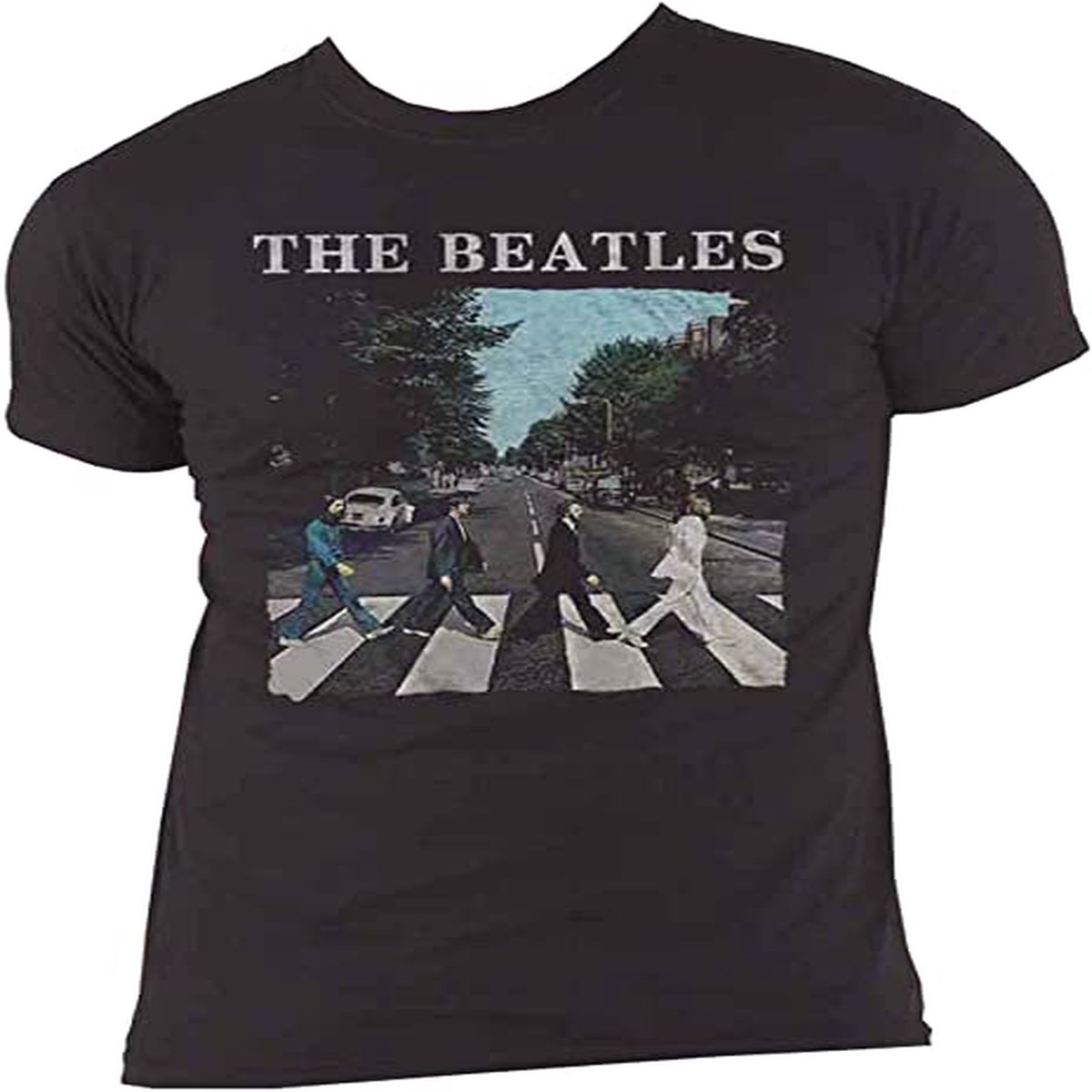 Beatles Abbey Road Logo - Black - Small T-Shirts