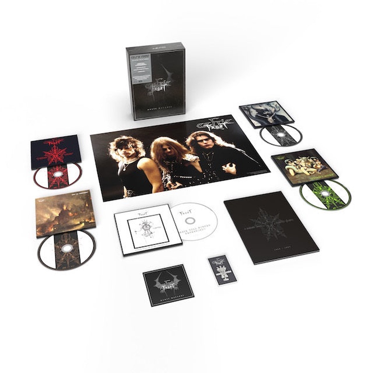Celtic Frost - Danse Macabre (5CD Box Set with 40 page book poster badge patch) - CD - New