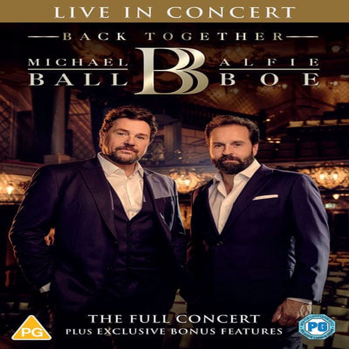 Michael Ball Alfie Boe Back Together - Live in Concert - Michael Ball DVD