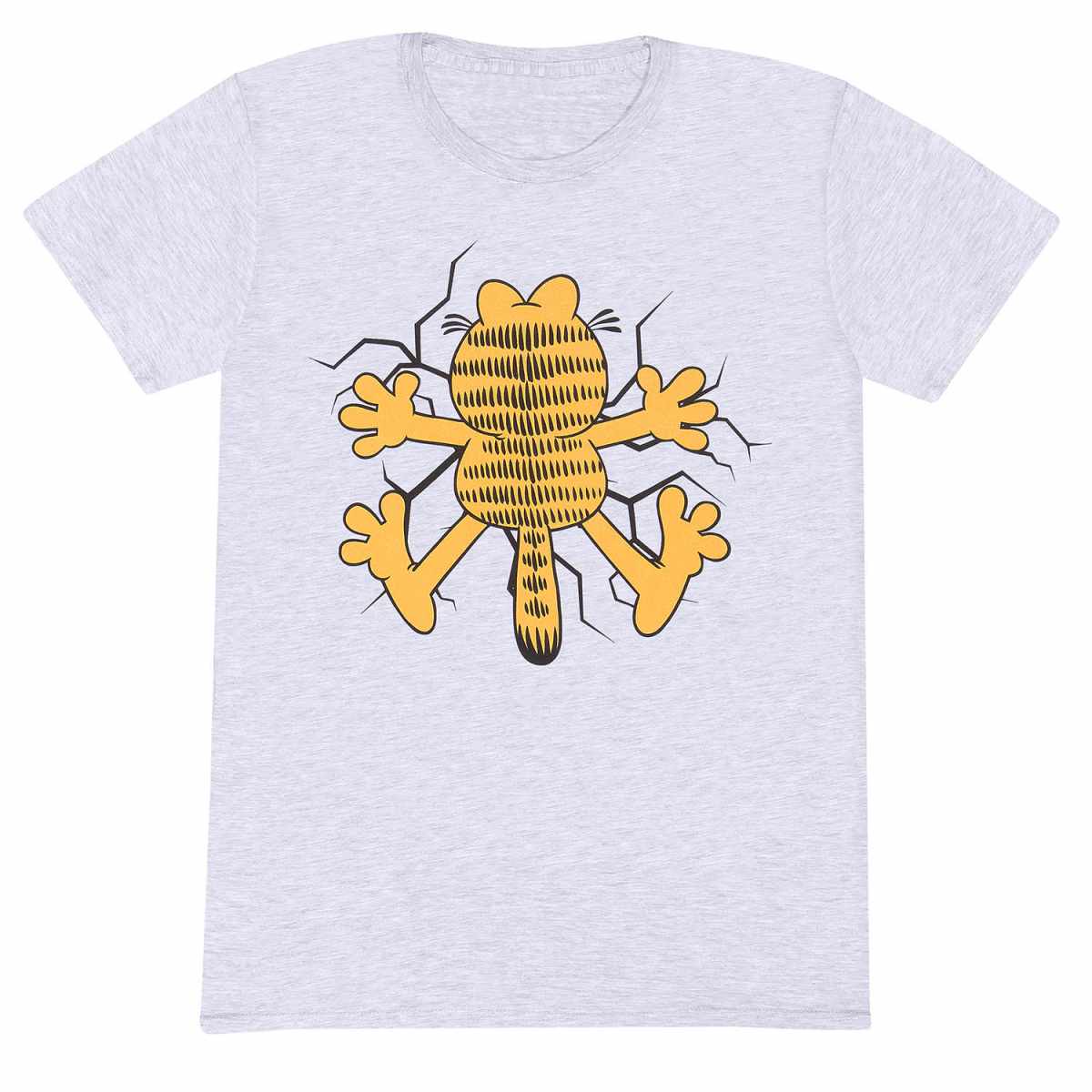Garfield Wall Smash - Large T-Shirts
