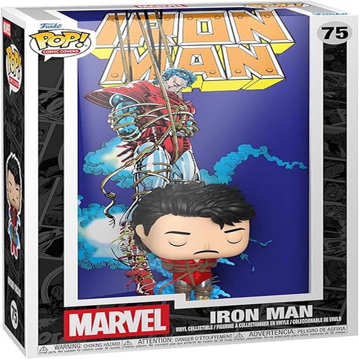 Funko Pop Comic Cover Marvel Iron Man 68 Toys