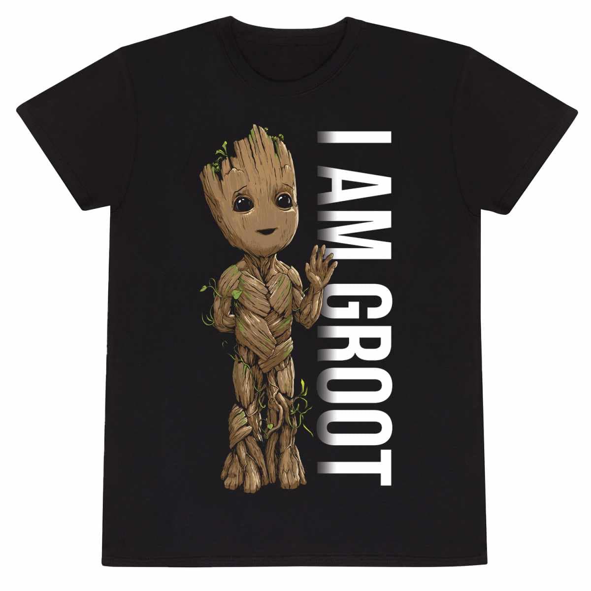 Guardians Of the Galaxy - I Am Groot - Large T-Shirts