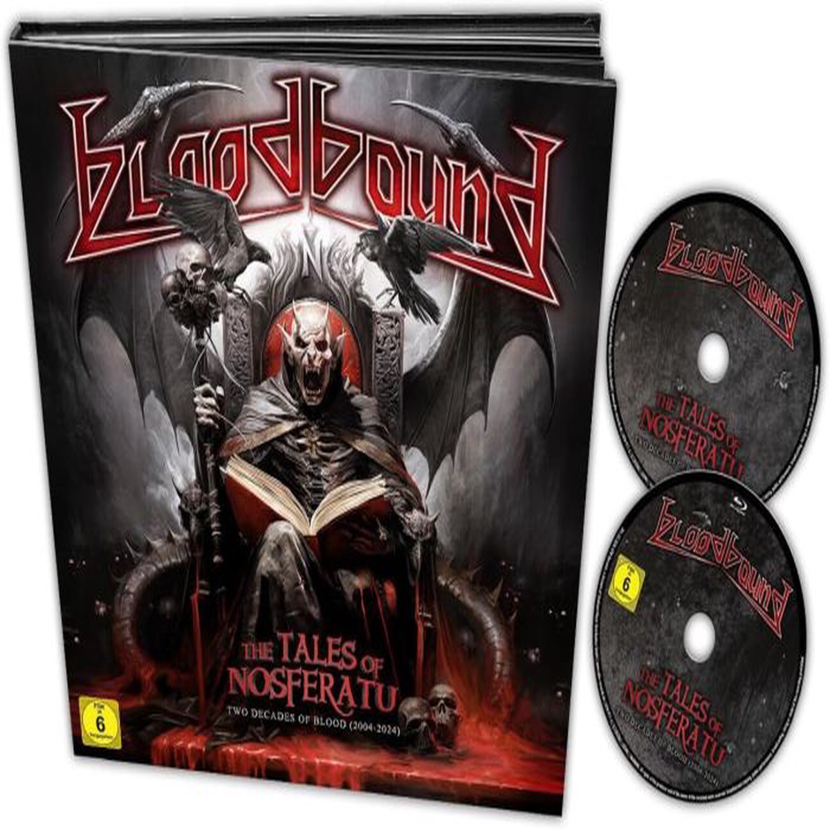 Bloodbound - Tales Of Nosferatu The Two Decades Of Blood (2004-2024) (Ltd Ed CDBlu-Ray Earbook) - CD - New
