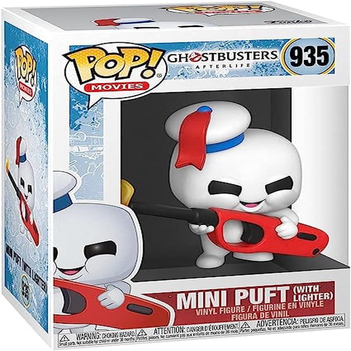 Funko POP Movies Ghostbusters Afterlife-Mini Puft With Lighter Toys