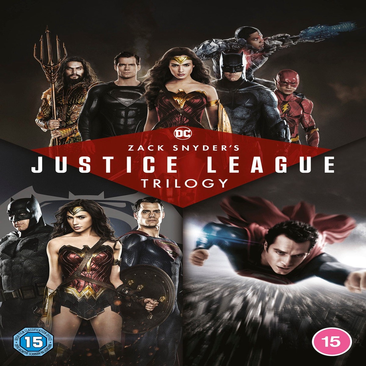 Zach Snyders Justice League Trilogy DVD