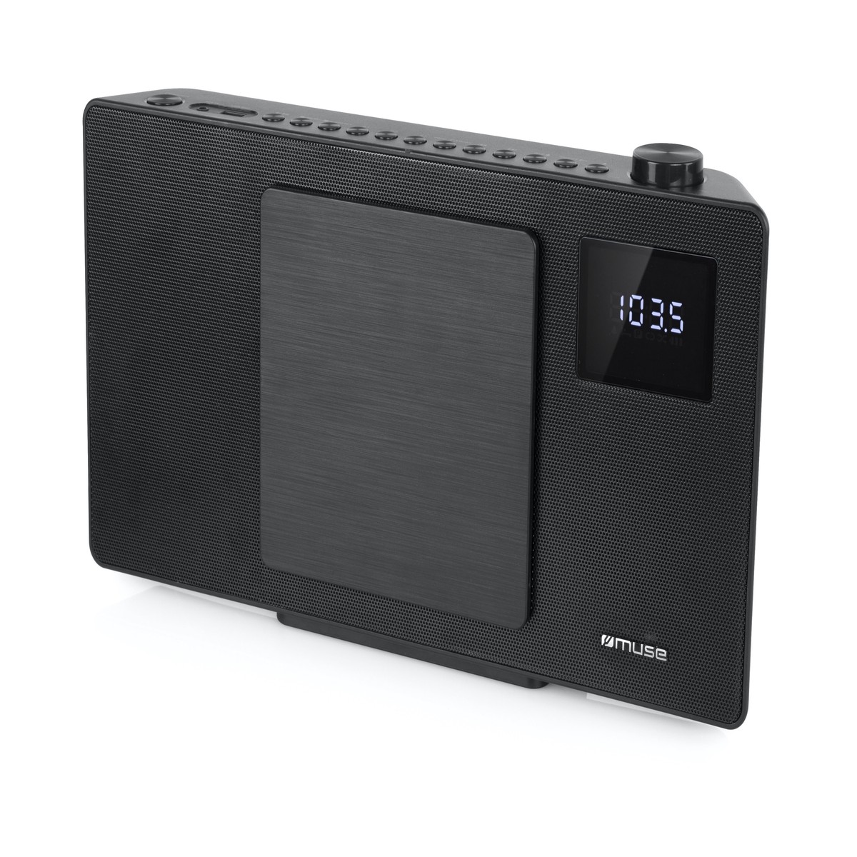 Muse CD BT Micro system 2x20W - Black Tech Turntables