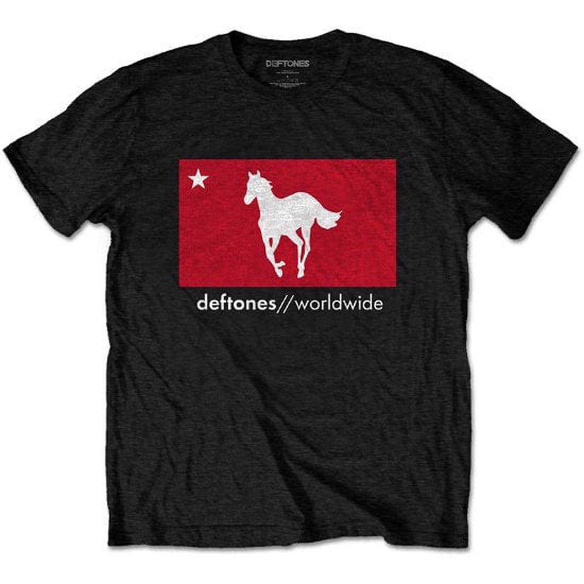 Deftones Star Pony - Large T-Shirts