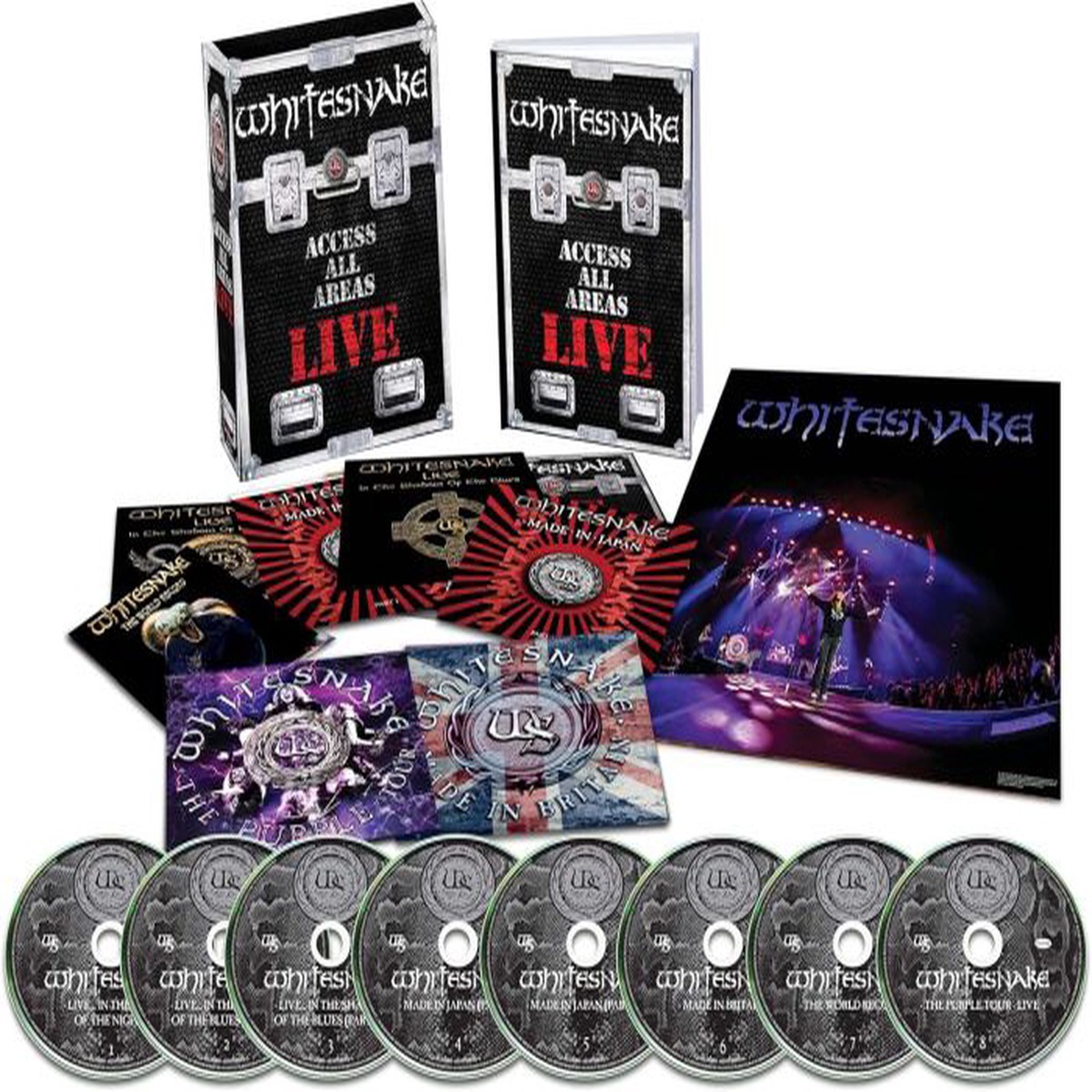 Whitesnake - Access All Areas Live (8CD Box Set) - CD - New