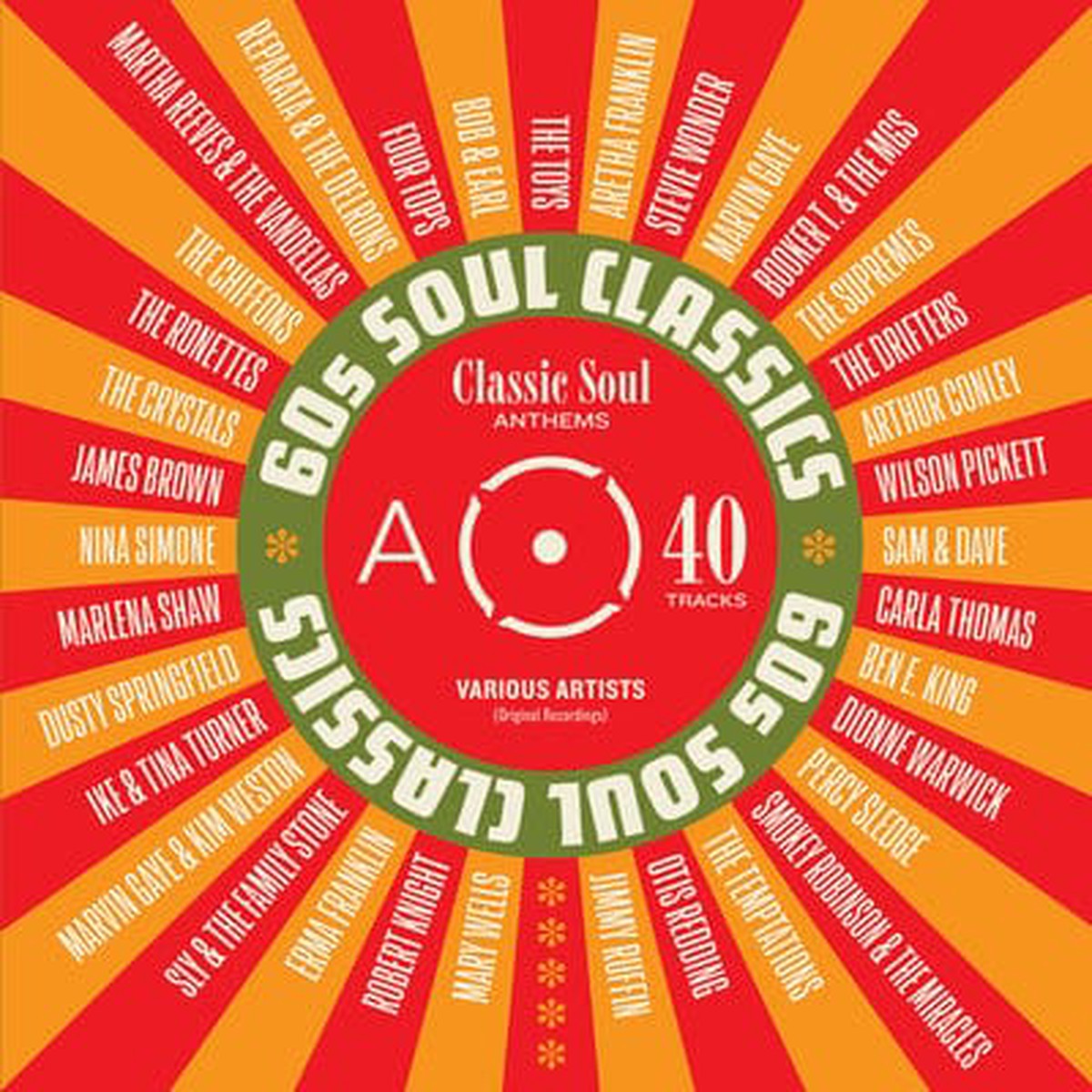 60s Soul Classics - Various Artists VINYL