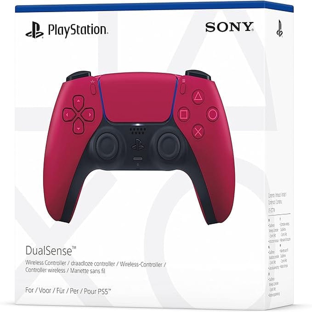PS5 DualSense Cosmic Red Wireless Controller V2 Games