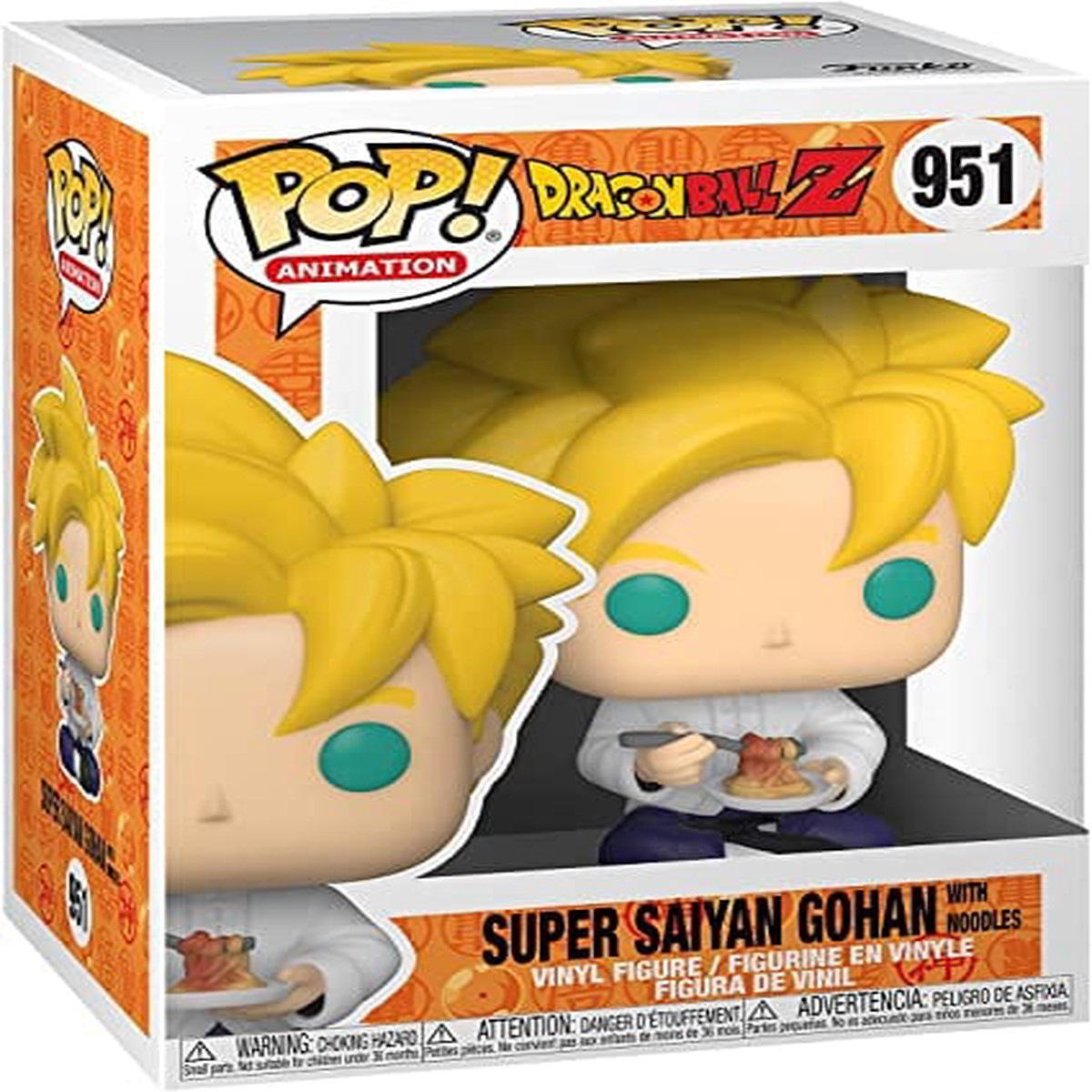 Funko POP Gohan wNoodles Dragon Ball Z Toys