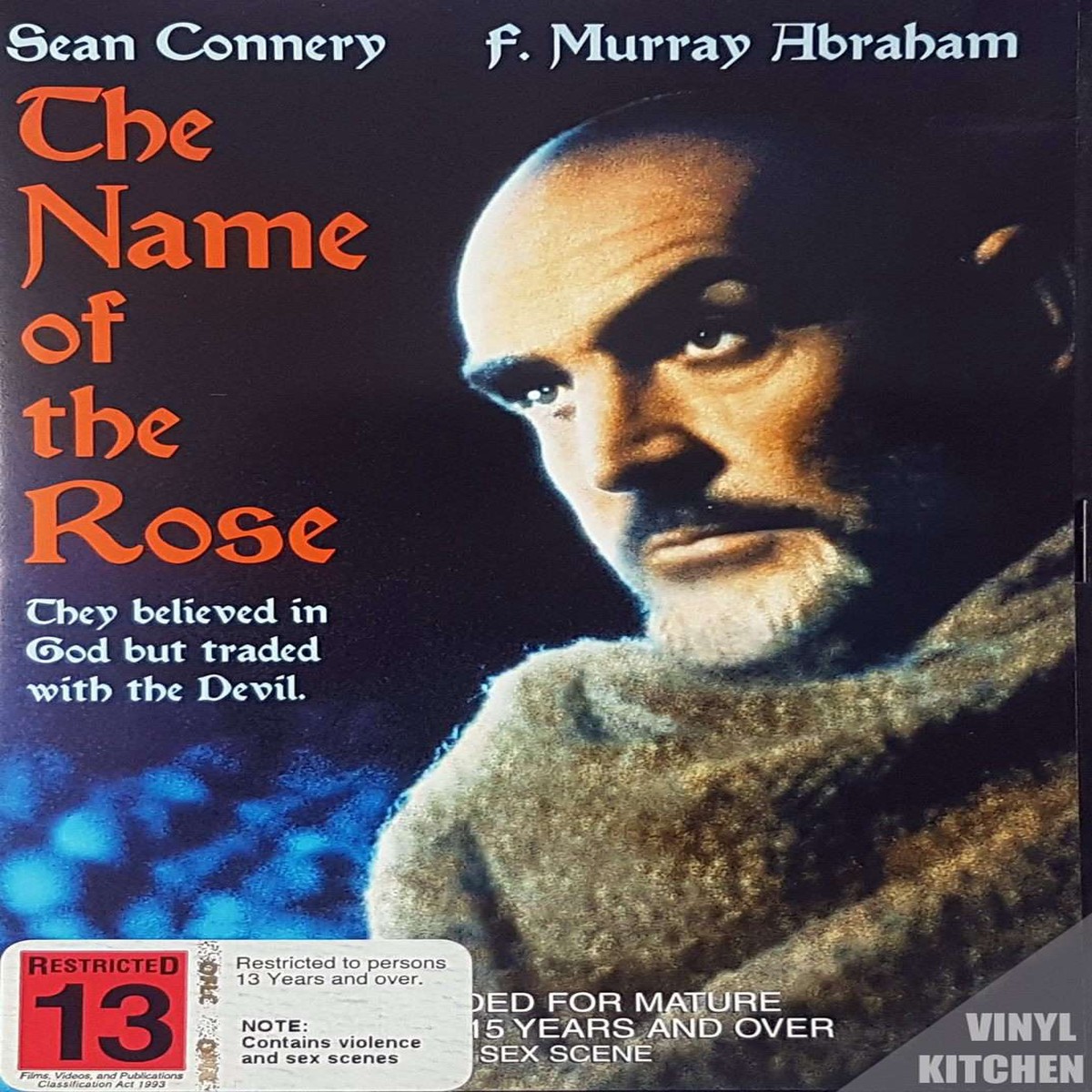 The Name of the Rose - 1986 (DVD)