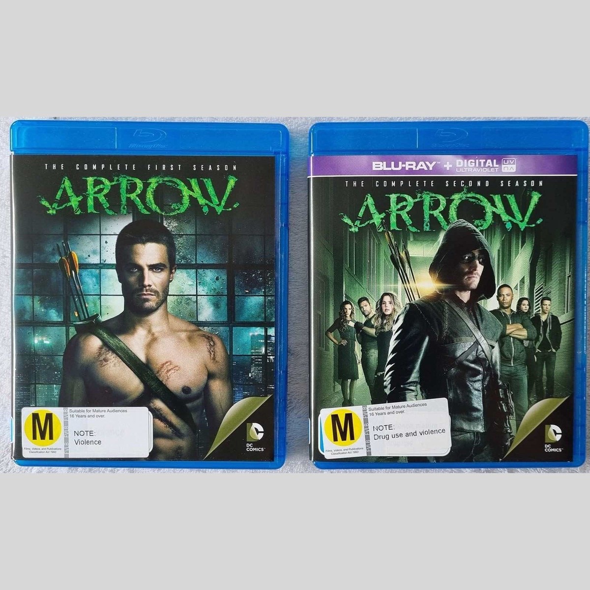 Arrow Season 1 2 (Blu Ray) 8 Disc Set