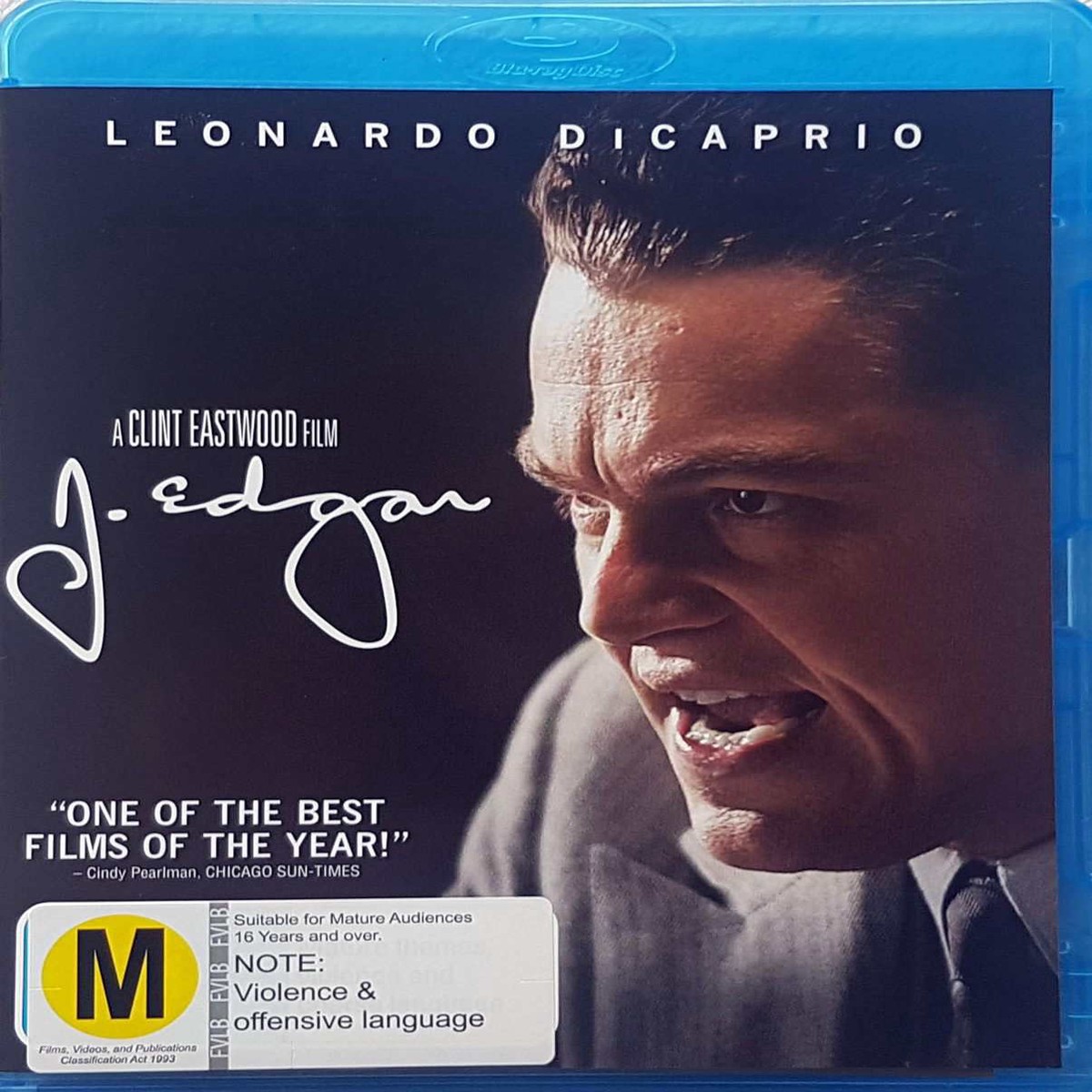 J Edgar - 2011 (Blu Ray)