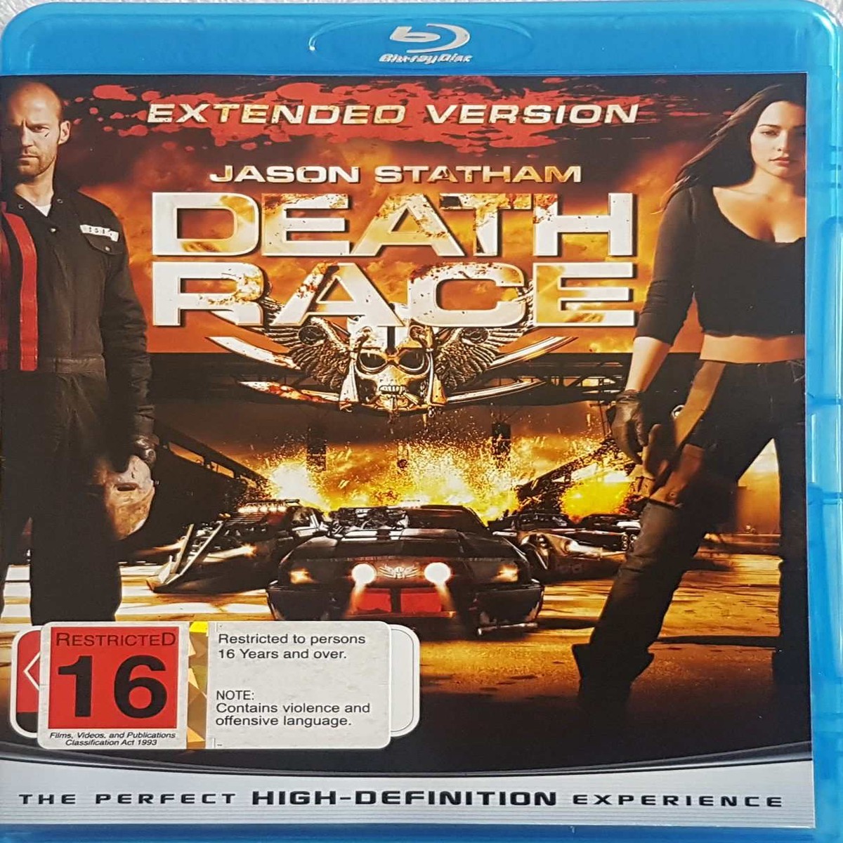 Death Race Extended Version - 2008 (Blu Ray)