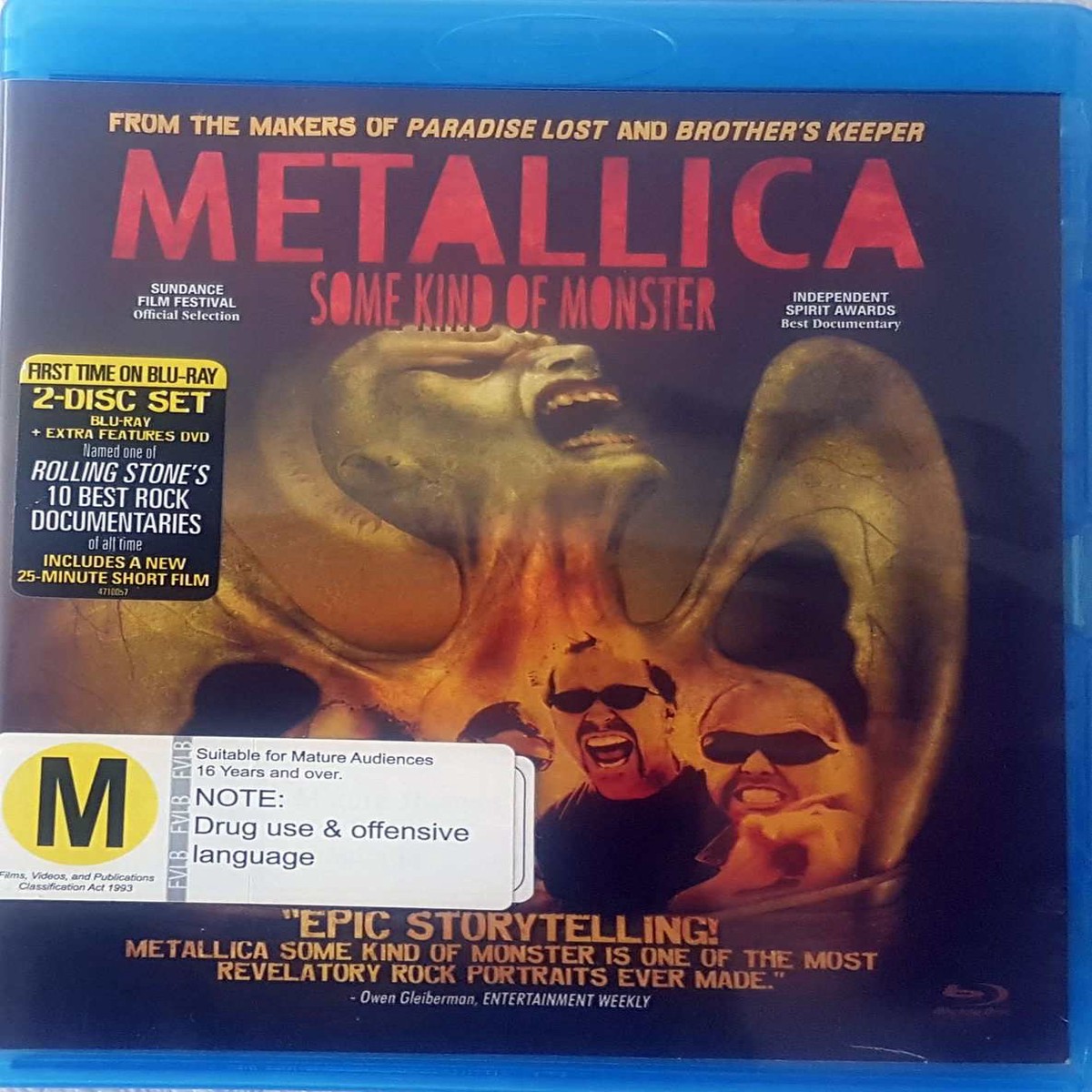 Metallica Some Kind of Monster - 2004 (Blu Ray)