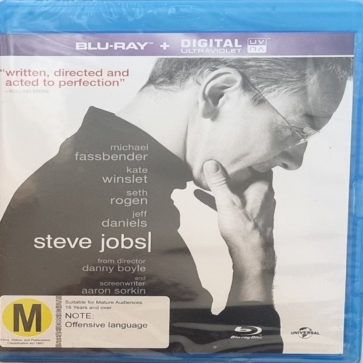 Steve Jobs - 2015 (Blu Ray) Brand New