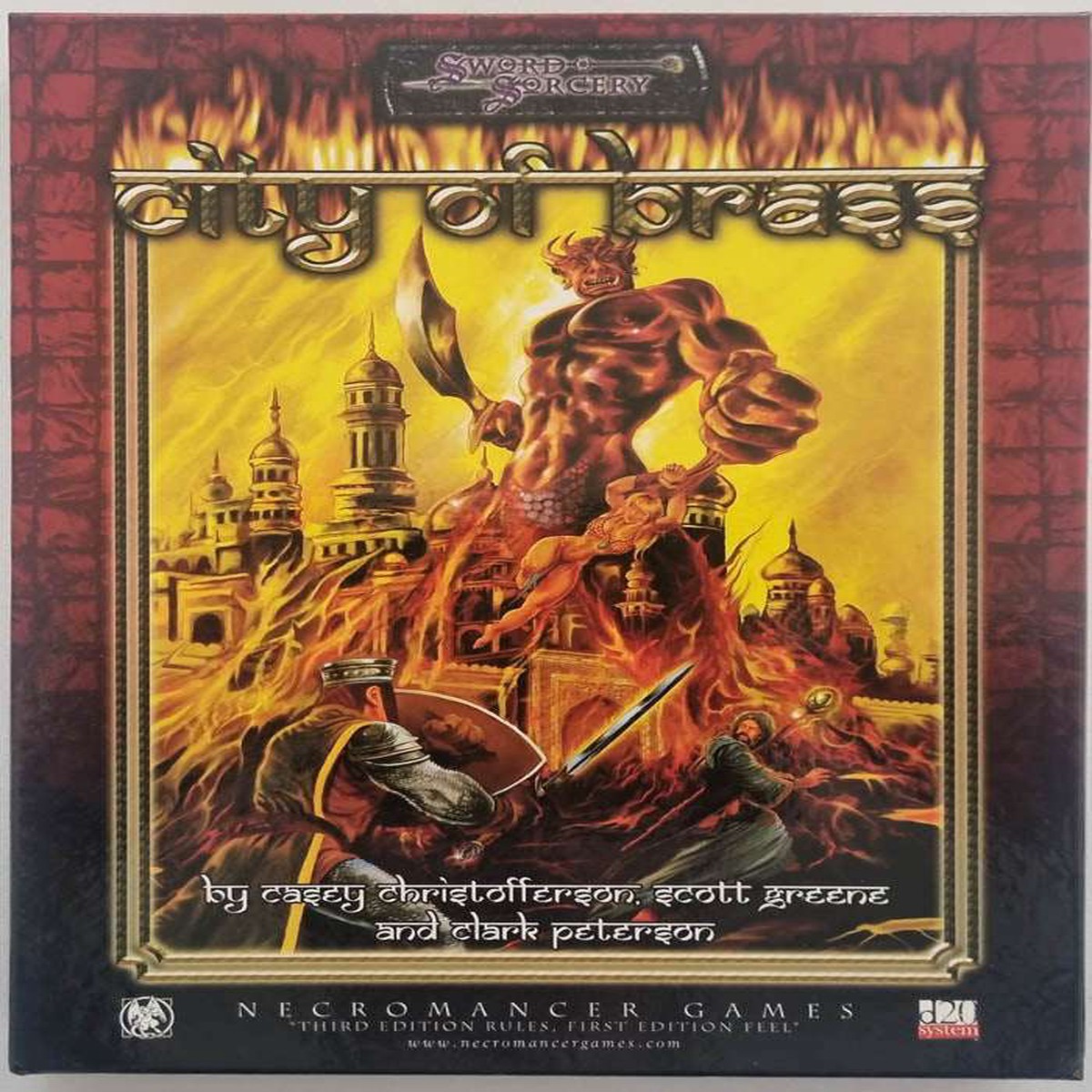 Sword Sorcery - City of Brass Box Set (Dungeons Dragons 35)