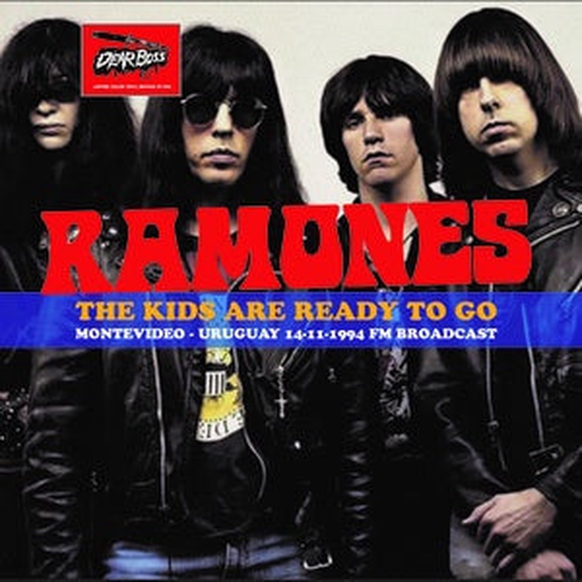 The Ramones - The Kids Are Ready To Go Montevideo Uruguay 14-11-1994 FM Broadcast (Color Vinyl) LP