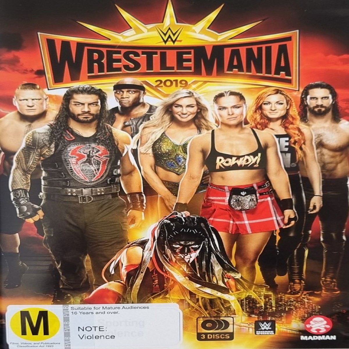 WWE Wrestlemania 35 - 2019 (DVD)