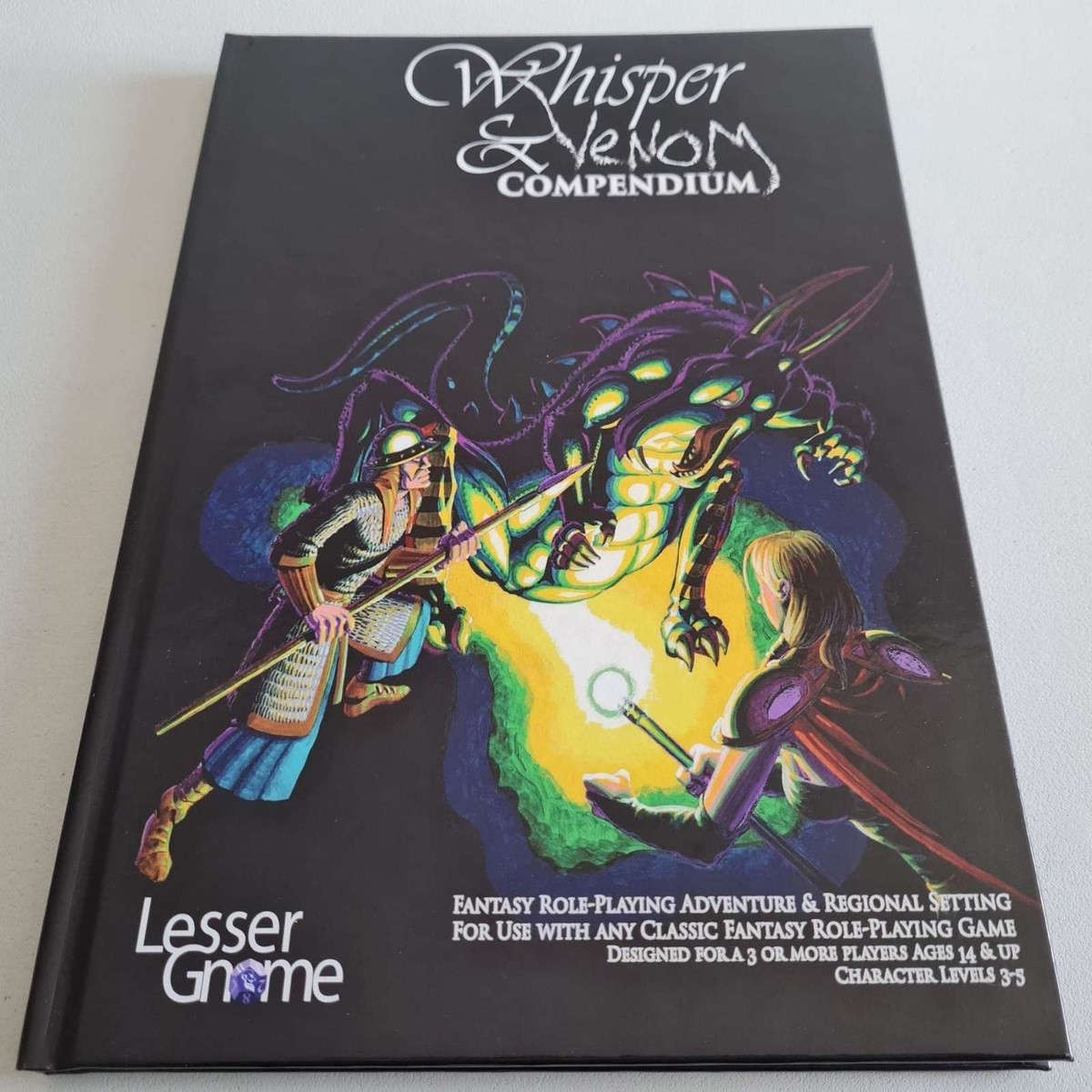 Whisper and Venom Compendium - Role Playing Adventure (DD Compatible)