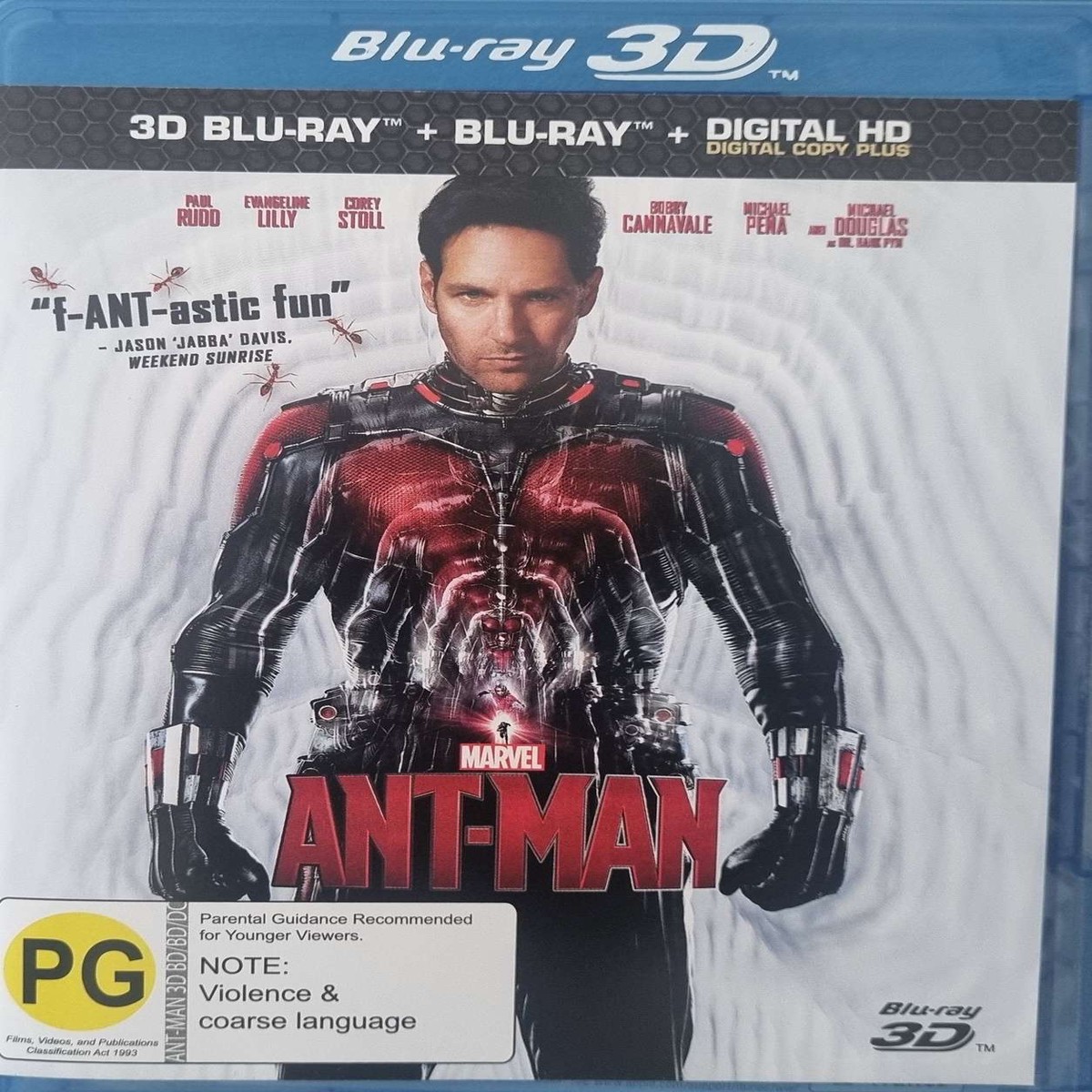 Ant-Man - 3D 2D - 2015 (Blu Ray)