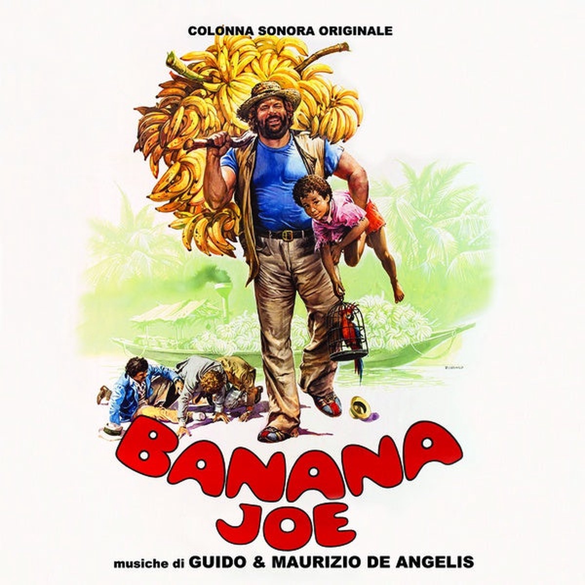 Guido Maurizio De Angeles - Banana Joe Soundtrack LP (Yellow Marbled Vinyl)
