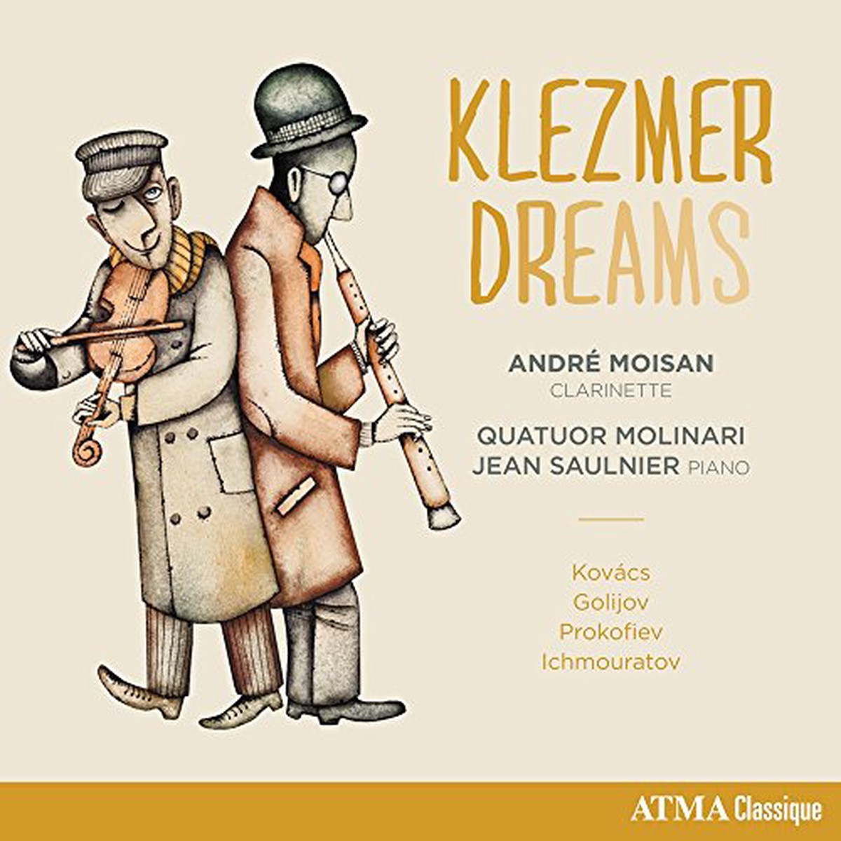 Andr Moisan - Ichmouratov Klezmer Dreams CD