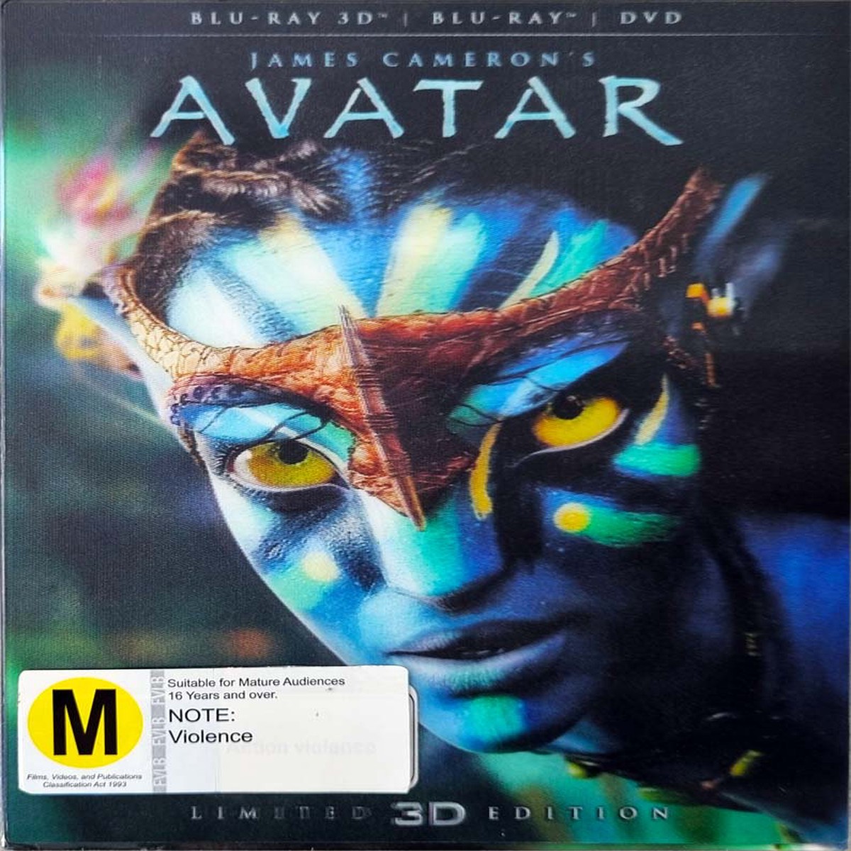 Avatar 3D 2D Limited Edition - 2009 (Blu Ray)