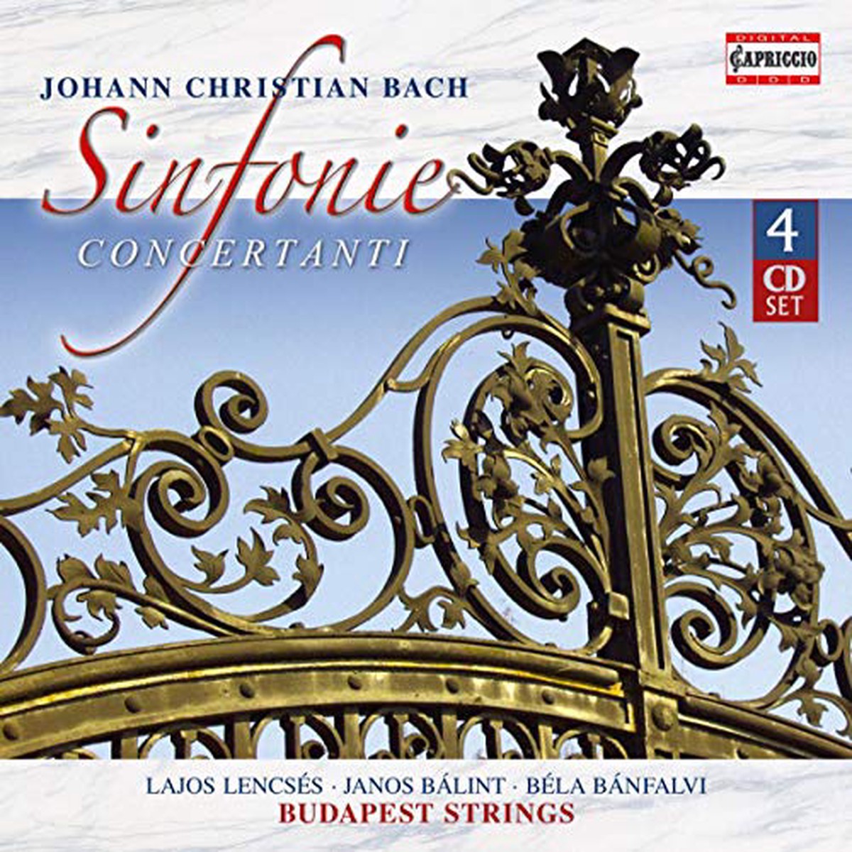 Budapest Strings - JC Bach Sinfonie Concertanti CD