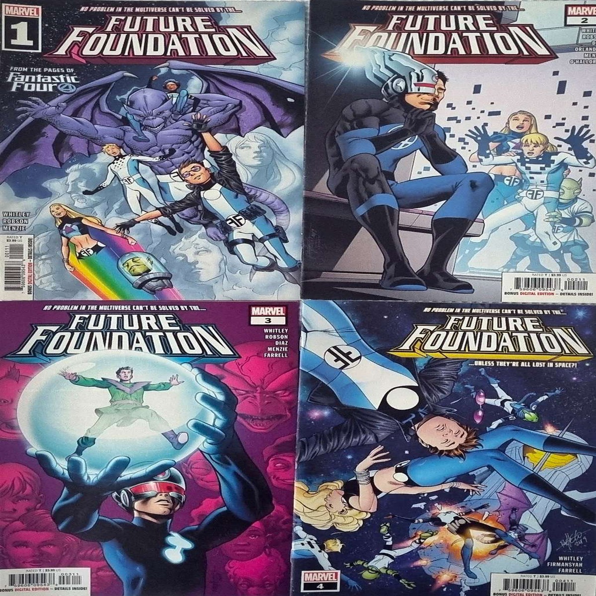 Future Foundation Issues 1234 (2019) NM