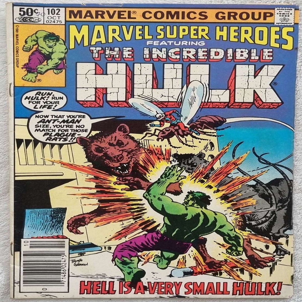 Marvel Superheroes featuring the Incredible Hulk - 102 - VF-