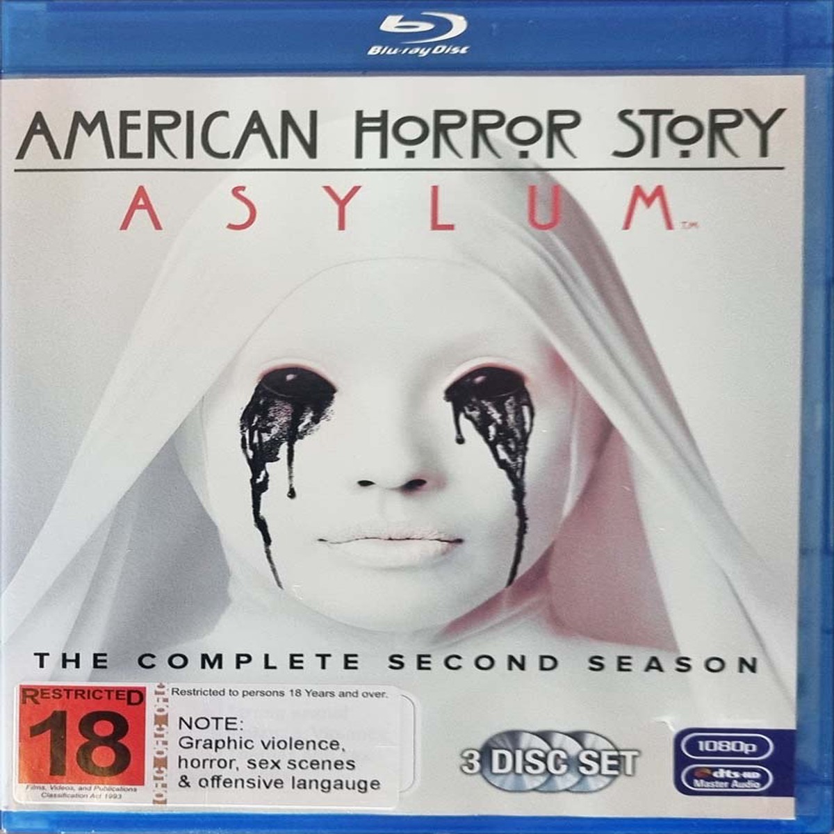 American Horror Story Asylum - Season Two (Blu Ray)