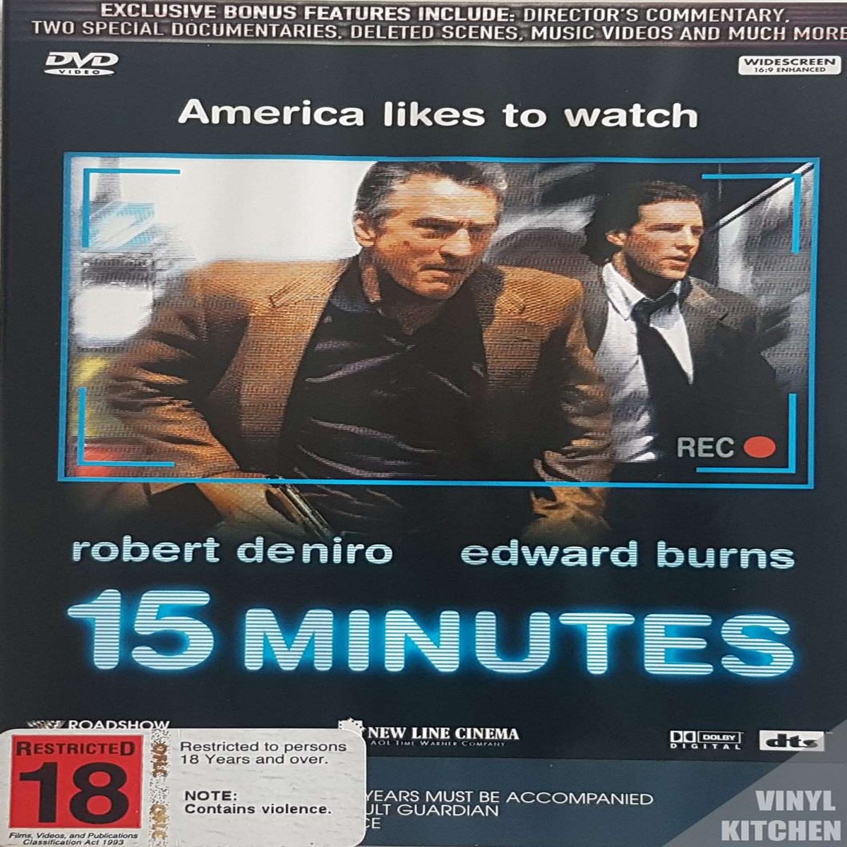 15 Minutes - 2001 (DVD)