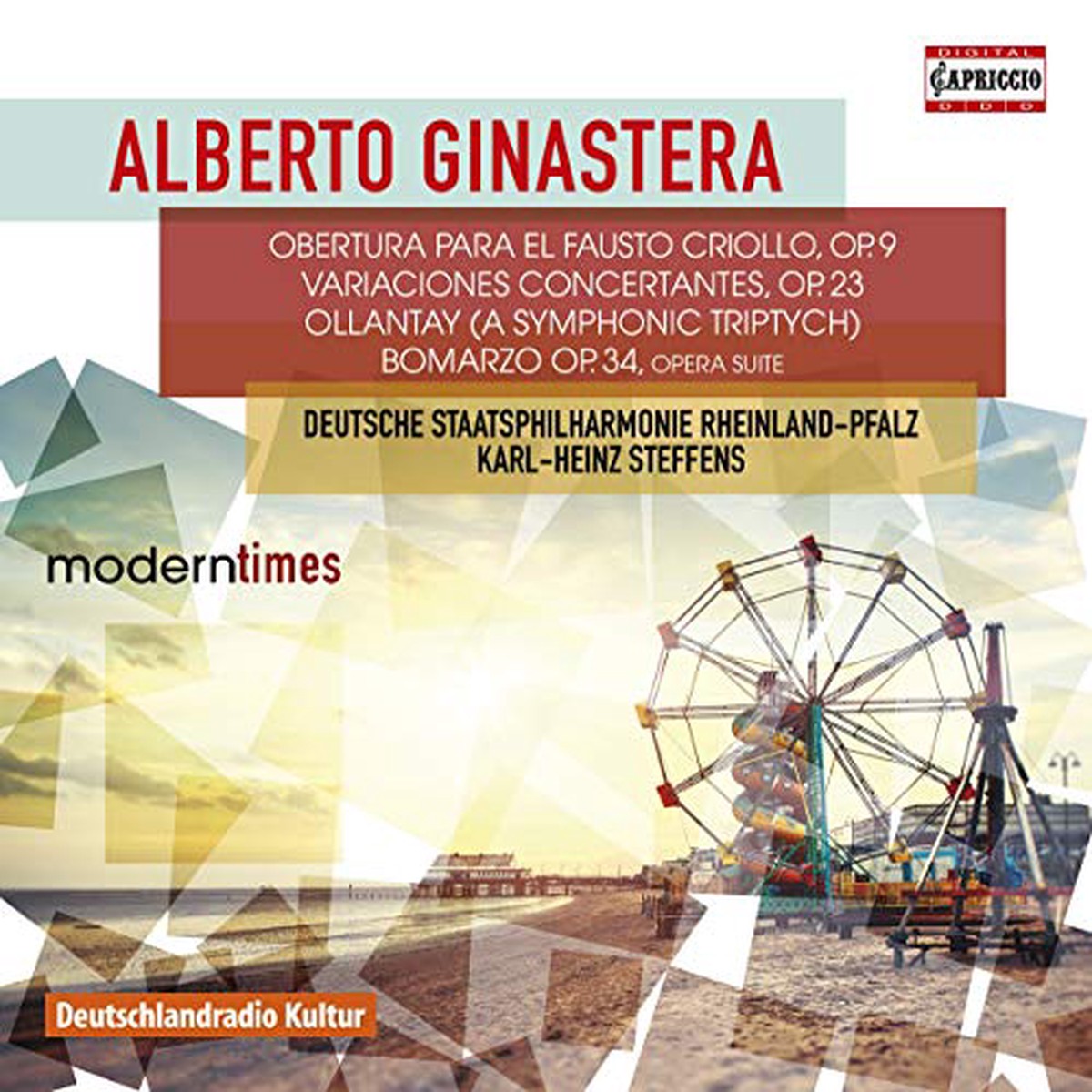 Deutsche Sr-psteffens - GinasteraOrchestral Works CD