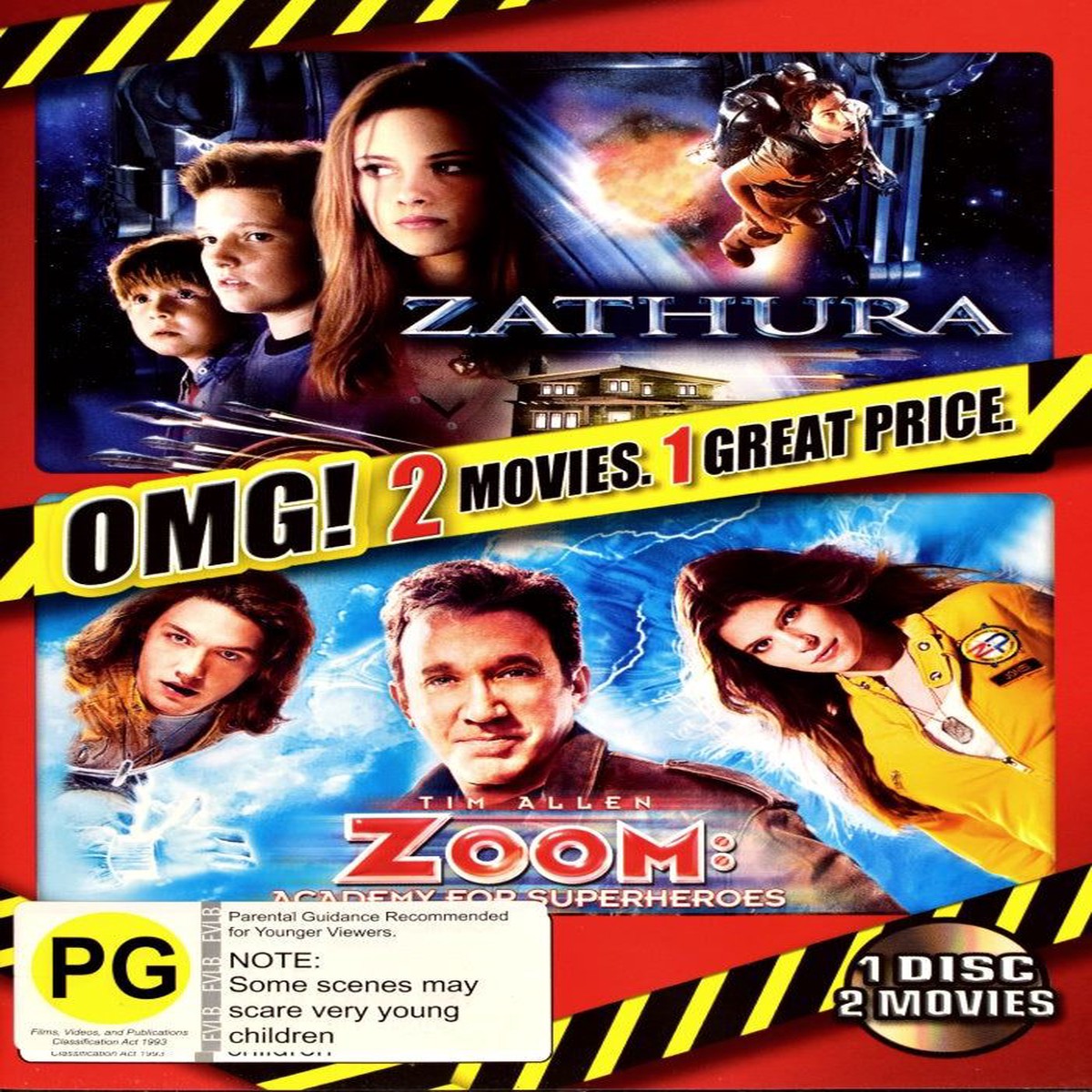 Zathura Zoom Academy for Superheroes - 2005 (DVD)