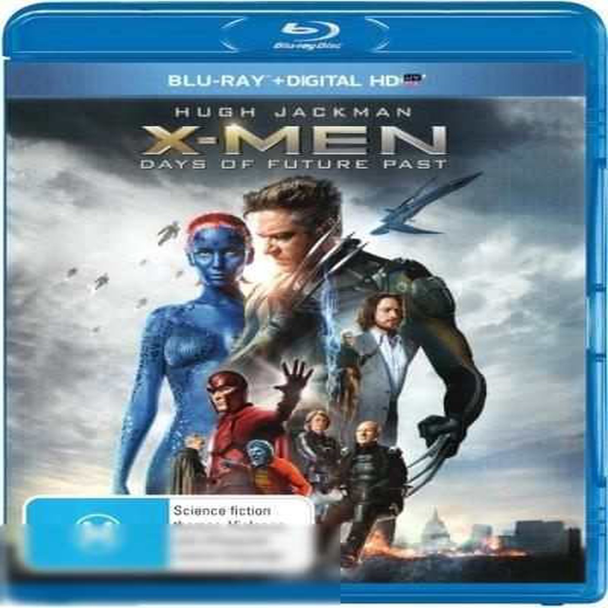 X-Men Days of Future Past - 2014 (Blu Ray) Includes mini comic
